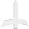 Ekena Millwork Bellingham Architectural Grade PVC Gable Bracket, 48"W x 32"H x 2"D x 6"F, 16/12 Pitch GBP048X32X0206BEL00 - alternate 1
